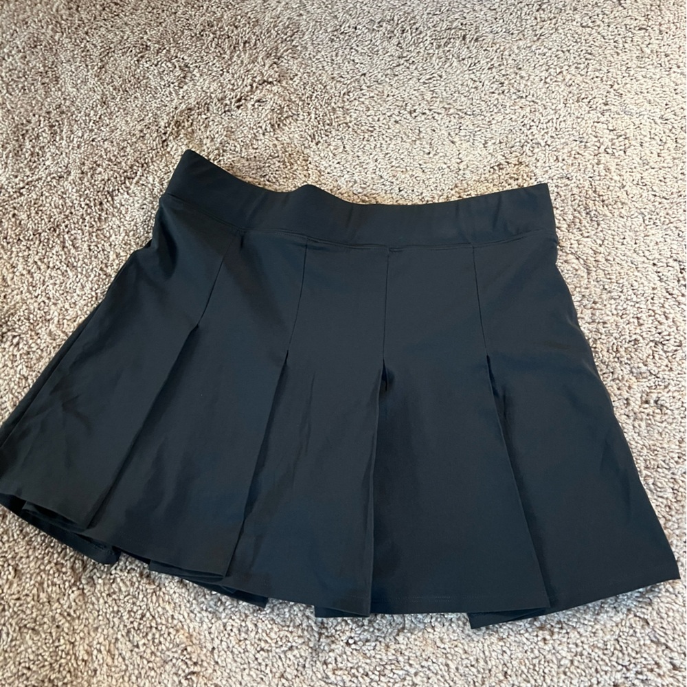Abercrombie and fitch black tennis skort